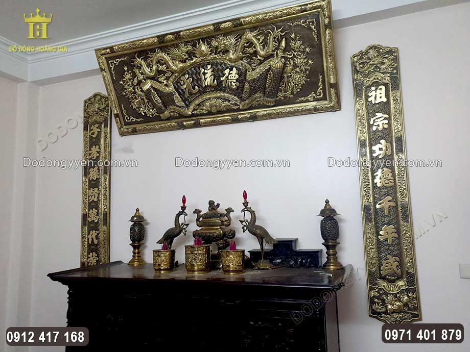 Gi&uacute;p mang lại sự linh thi&ecirc;ng, sang trọng cho kh&ocirc;ng gian thờ c&uacute;ng gia ti&ecirc;n